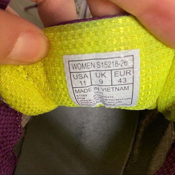 Saucony | Cohesion Purple & Silver Size 11 - Picture 7 of 8